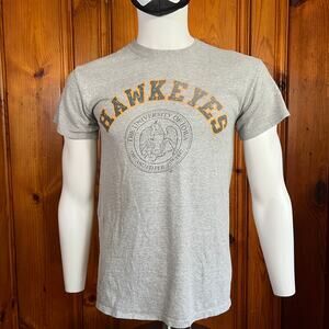 Champion S College Graphic T-Shirt Gray Regular
